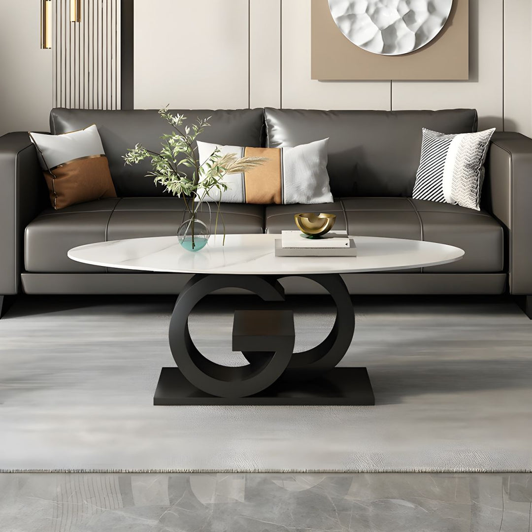 Oorvika Stainless Steel Coffee Table for Living Room