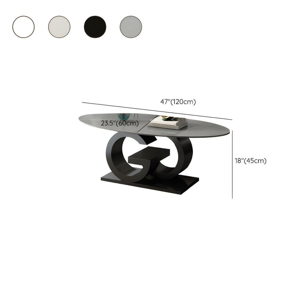 Oorvika Stainless Steel Coffee Table for Living Room