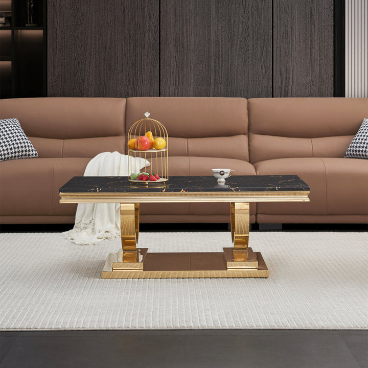 Aarohi Metal Coffee Table For Living Room