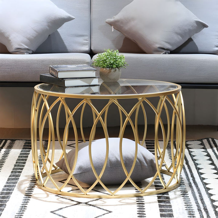 Oorvika Stainless Steel Coffee Table for Living Room