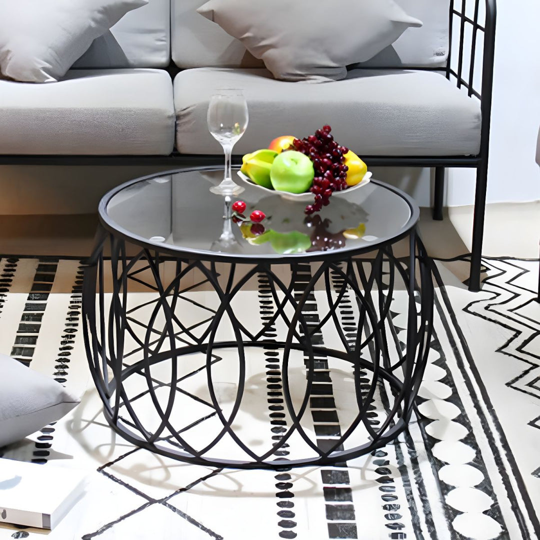 Oorvika Stainless Steel Coffee Table for Living Room