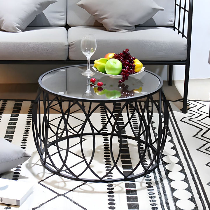Oorvika Stainless Steel Coffee Table for Living Room