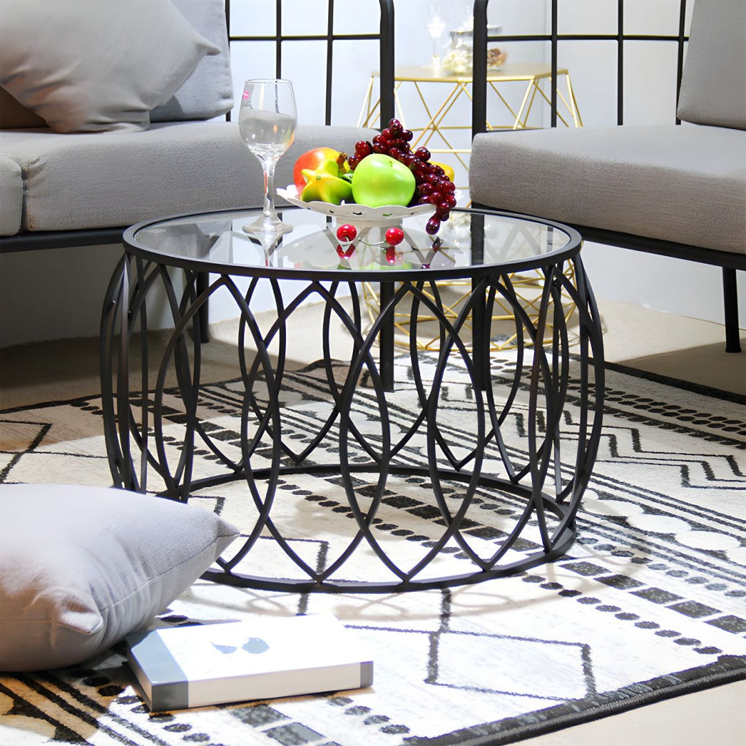 Oorvika Stainless Steel Coffee Table for Living Room