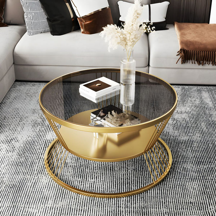 Prakriti Stainless Steel Coffee Table for Living Room