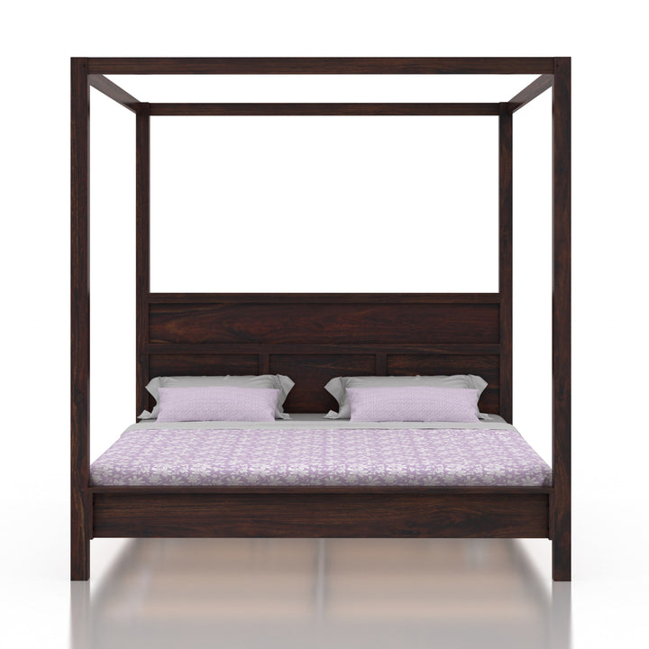 Paloma Grand Poster Solid Sheesham Wood Bed