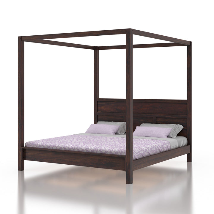 Paloma Grand Poster Solid Sheesham Wood Bed