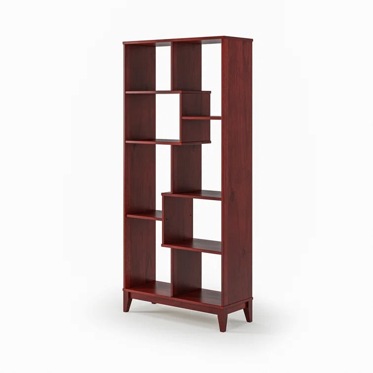 Vladislava Solid Wood Bookshelves | Bookshelf for Living Room | Bedroom | Drawing Room | Study Room