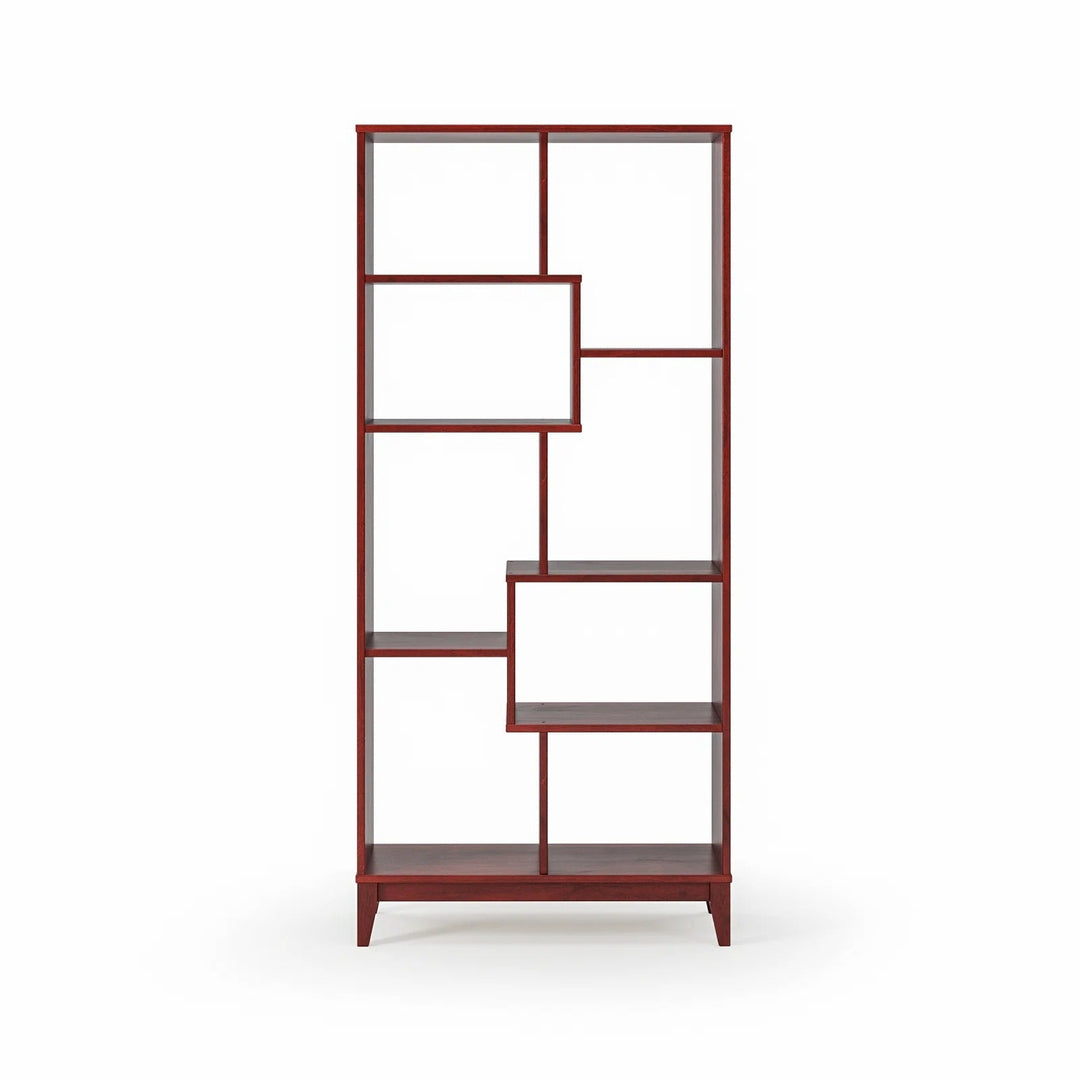 Vladislava Solid Wood Bookshelves | Bookshelf for Living Room | Bedroom | Drawing Room | Study Room