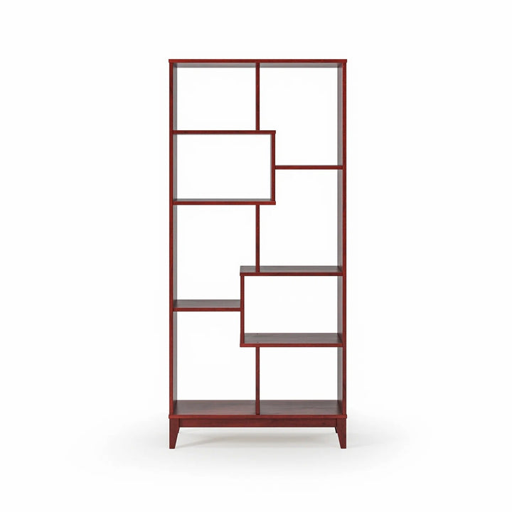 Vladislava Solid Wood Bookshelves | Bookshelf for Living Room | Bedroom | Drawing Room | Study Room
