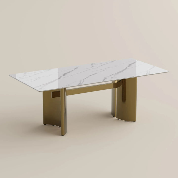 Maxim Modern Rectangular Dining Table Set for 6