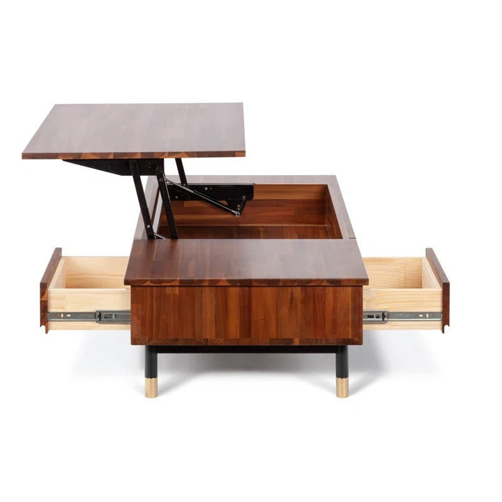 Bhavna Solid Wood Lift Top Coffee Table for Living Room