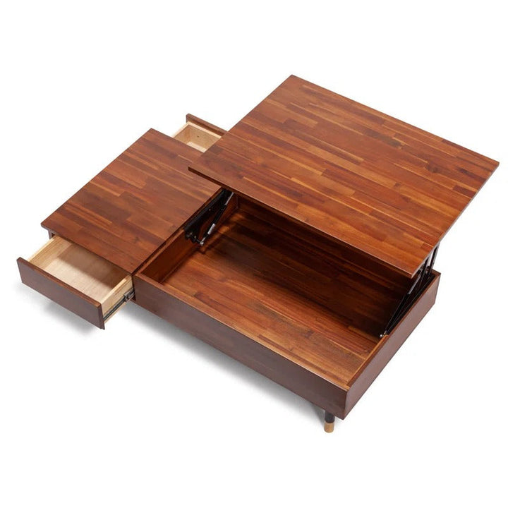 Bhavna Solid Wood Lift Top Coffee Table for Living Room