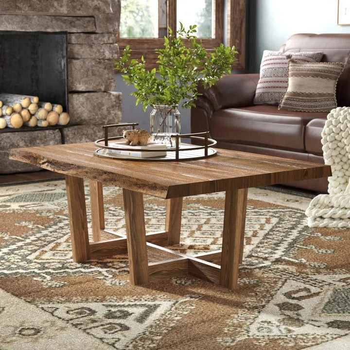 Swati Solid Wood Coffee Table for Living Room