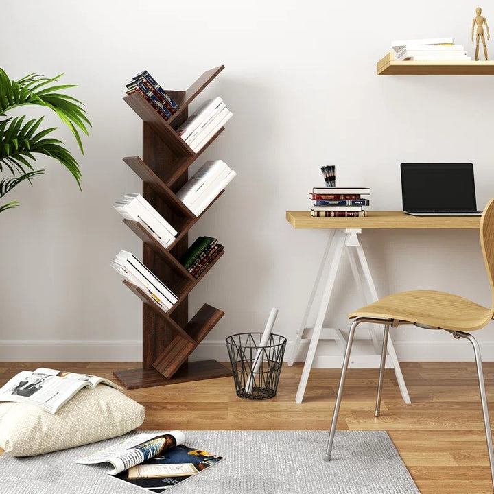 Sonya Engineered Wood Bookshelves | Bookshelf for Living Room | Bedroom | Drawing Room | Study Room