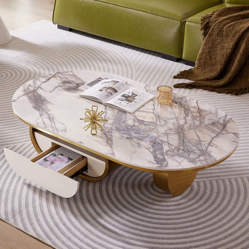 Rachna Stainless Steel Coffee Table for Living Room