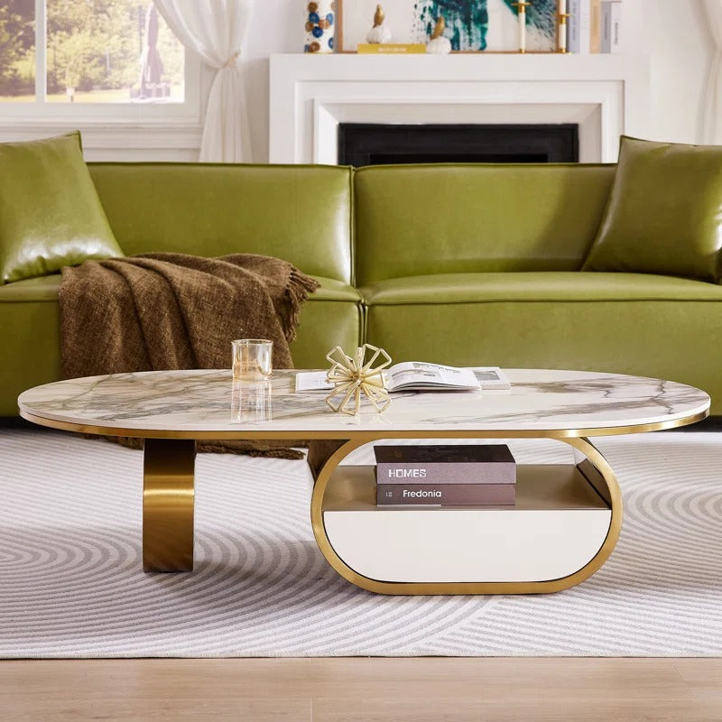 Rachna Stainless Steel Coffee Table for Living Room