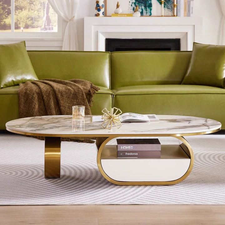 Rachna Stainless Steel Coffee Table for Living Room