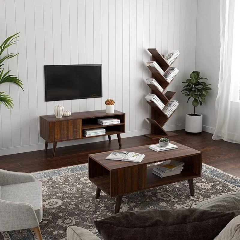 Sonya Engineered Wood Bookshelves | Bookshelf for Living Room | Bedroom | Drawing Room | Study Room