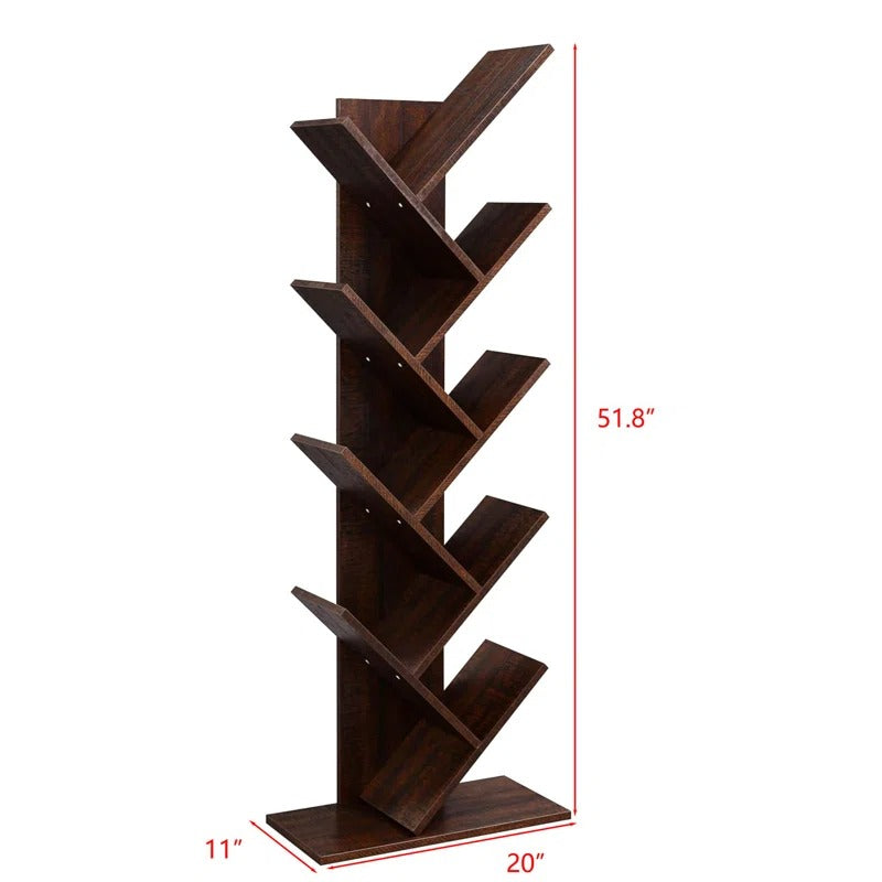 Sonya Engineered Wood Bookshelves | Bookshelf for Living Room | Bedroom | Drawing Room | Study Room