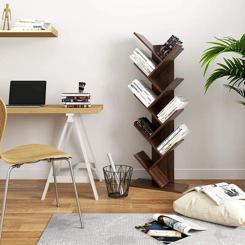 Sonya Engineered Wood Bookshelves | Bookshelf for Living Room | Bedroom | Drawing Room | Study Room
