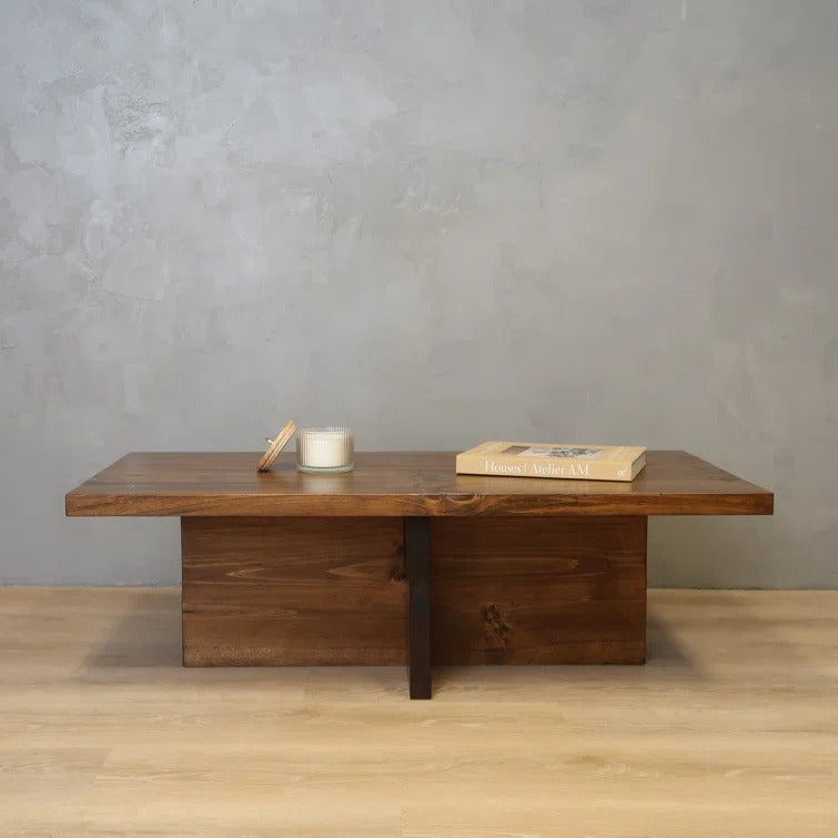 Simran Solid Wood Coffee Table for Living Room