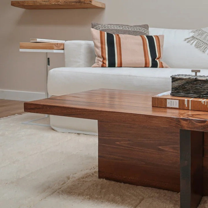 Simran Solid Wood Coffee Table for Living Room