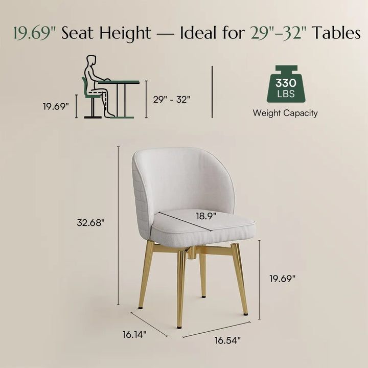 Boris 7-Piece Modern Double Pedestal Dining Room Set for 6