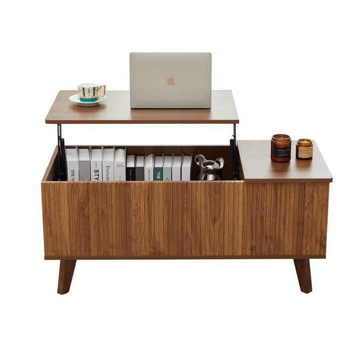 Rupal Solid Wood Coffee Table with Lift Top Mechanism