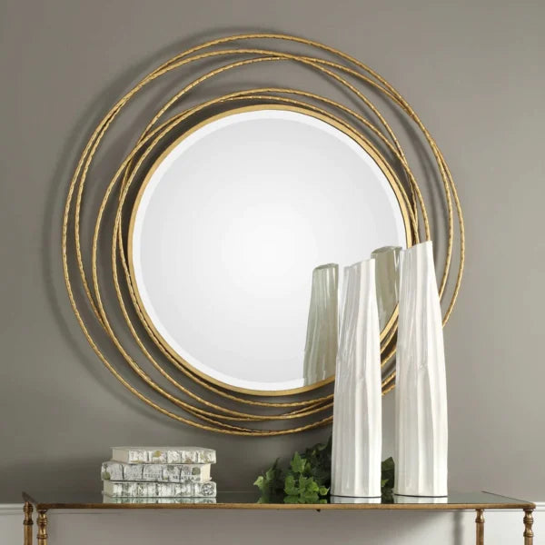 Akshita Designer Metal Wall Mirror