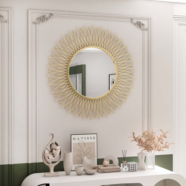 Justin Metal Wall Mirror