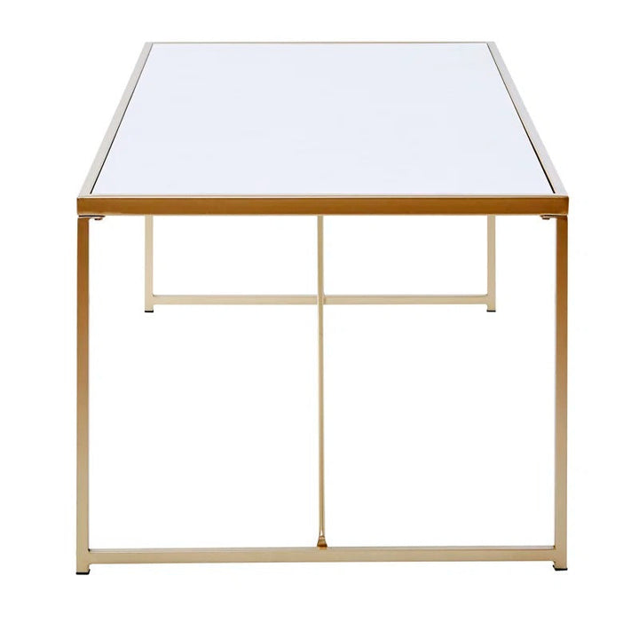 Preeti Stainless Steel Coffee Table for Living Room