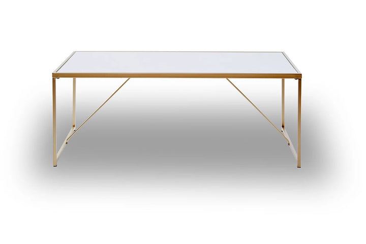 Preeti Stainless Steel Coffee Table for Living Room
