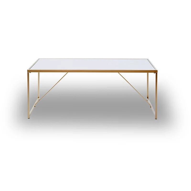 Preeti Stainless Steel Coffee Table for Living Room