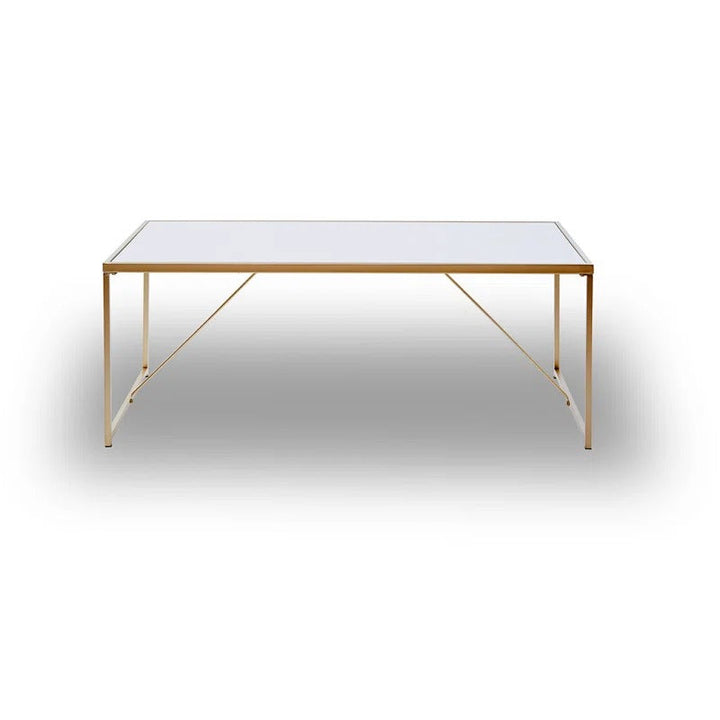 Preeti Stainless Steel Coffee Table for Living Room