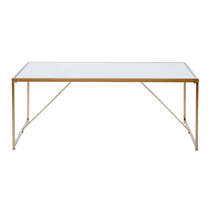 Preeti Stainless Steel Coffee Table for Living Room