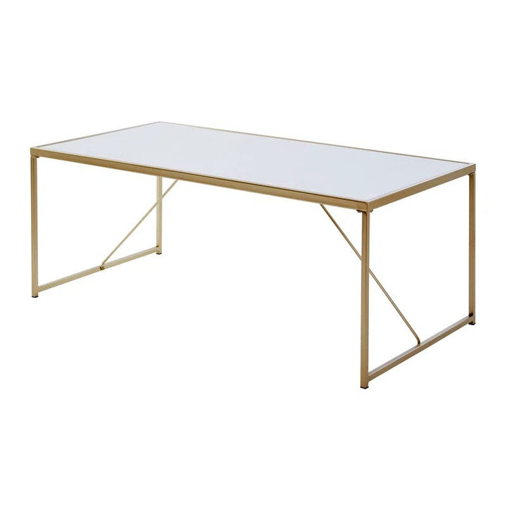 Preeti Stainless Steel Coffee Table for Living Room