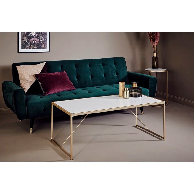 Preeti Stainless Steel Coffee Table for Living Room