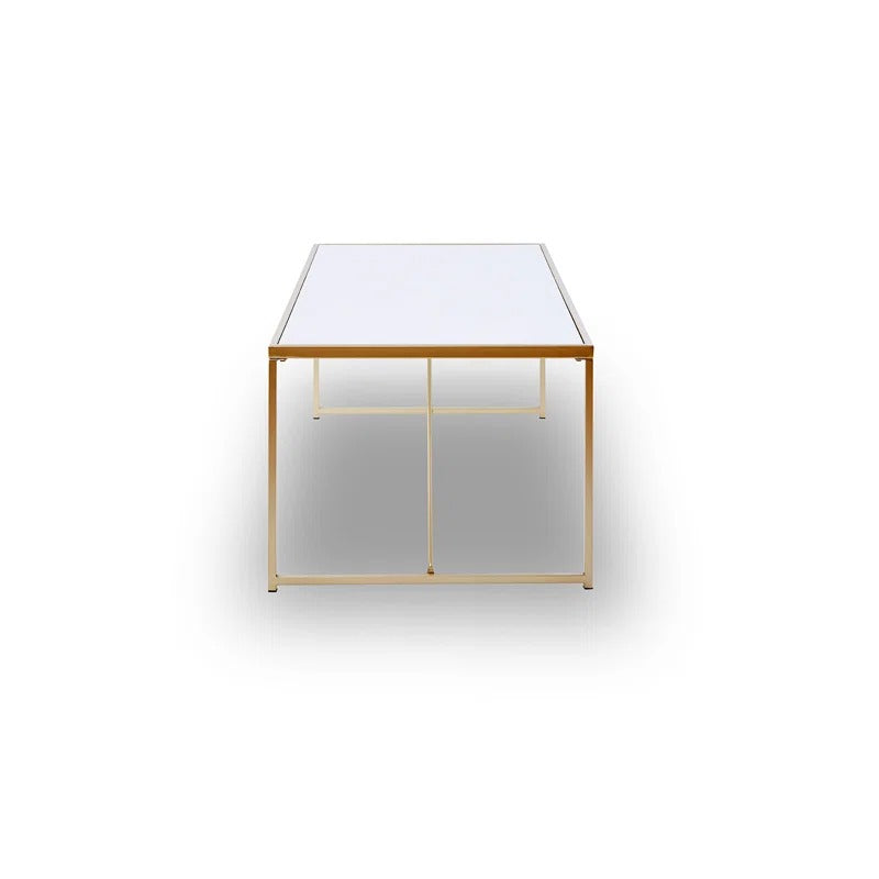 Preeti Stainless Steel Coffee Table for Living Room