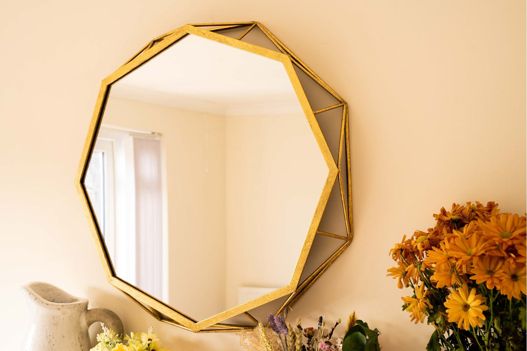 Jacob Metal Wall Mirror