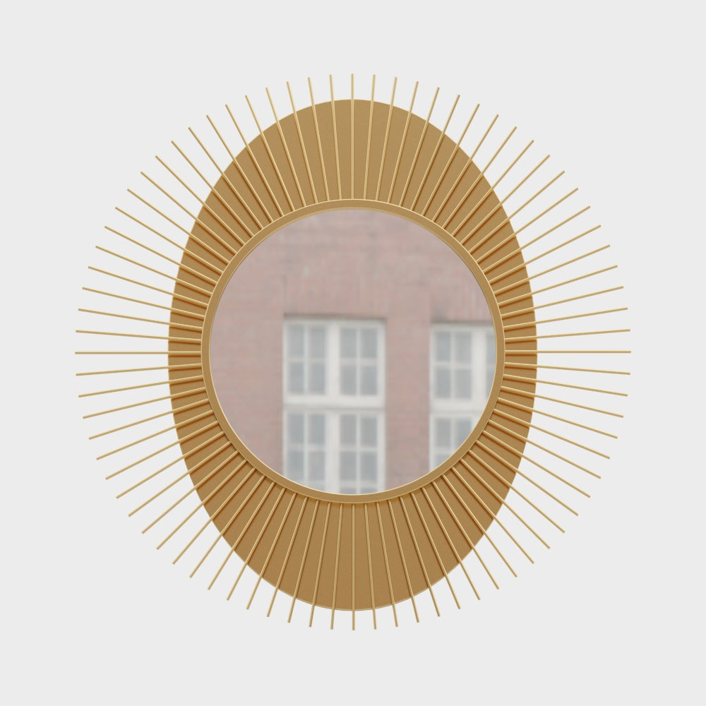 Brittany Metal Wall Mirror