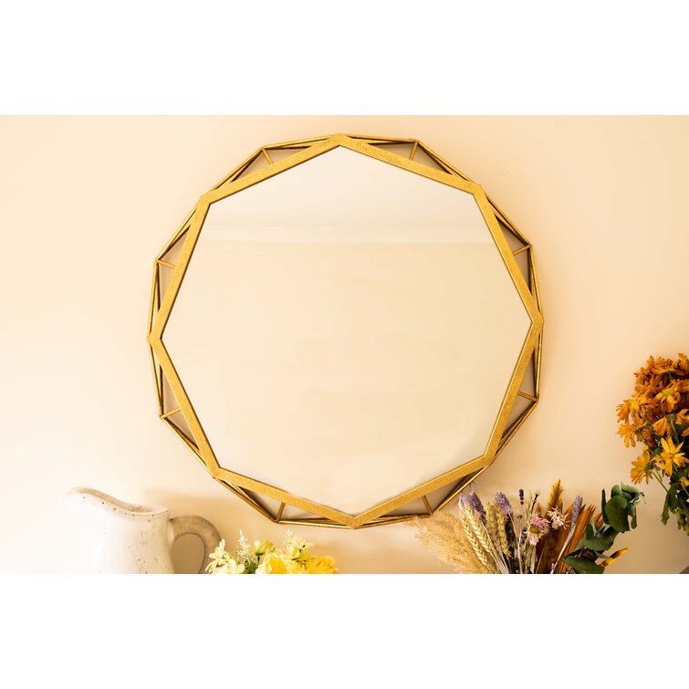 Jacob Metal Wall Mirror
