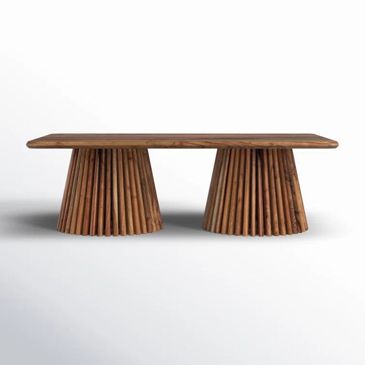 Kratika Solid Wood Designer Coffee Table for Living Room