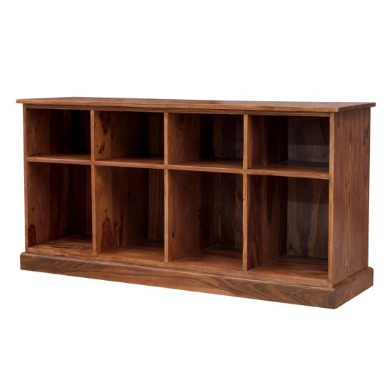 Aditya Large Bookshelf | Sideboard (Standard Honey Finish)