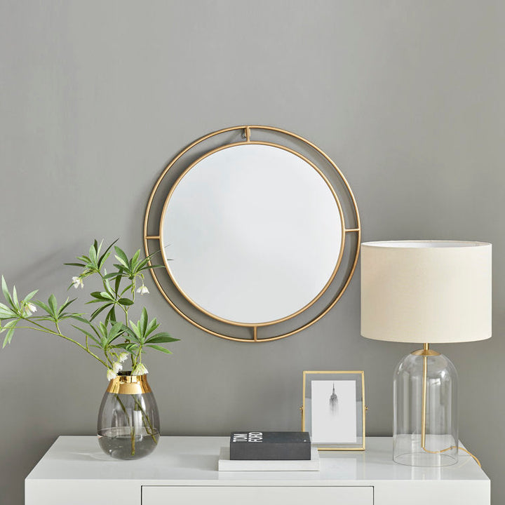 Isla Metal Wall Mirror