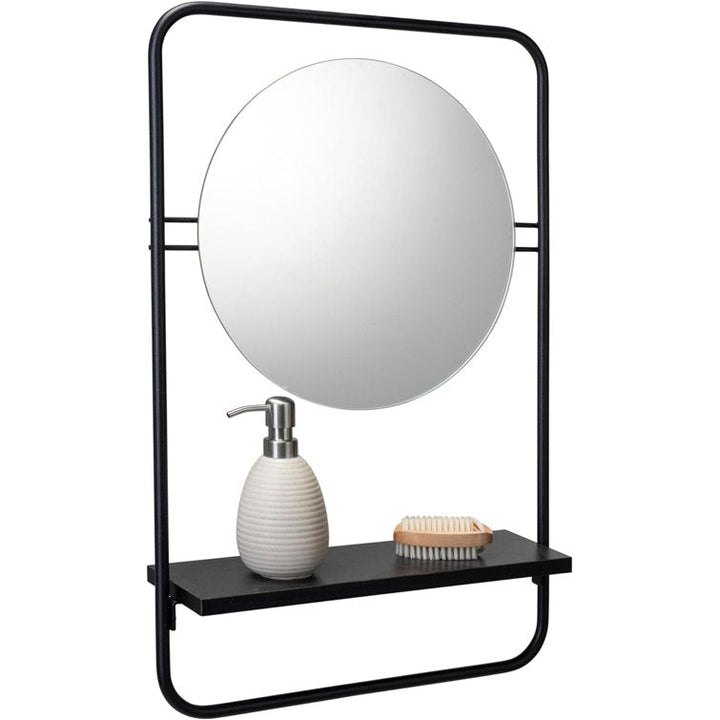 Elijah Metal Wall Mirror