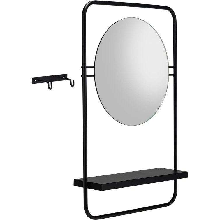 Elijah Metal Wall Mirror