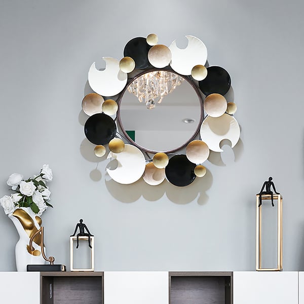 Megan Metal Wall Mirror