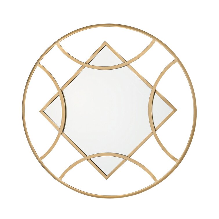 Ava Metal Wall Mirror