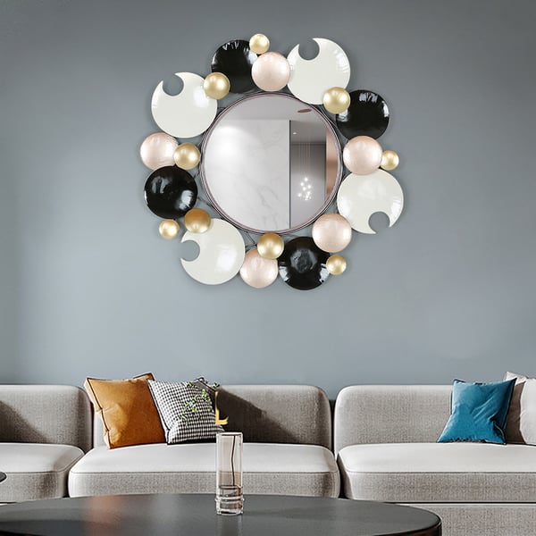 Megan Metal Wall Mirror