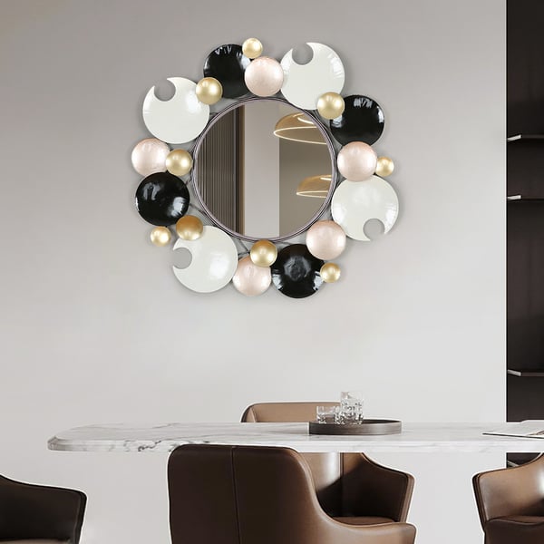 Megan Metal Wall Mirror
